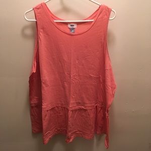 Peplum tank